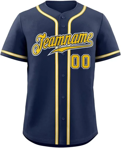 Vista 28 de Camisetas de béisbol personalizadas para hombres, mujeres, niños, camisetas con botones, personalizadas, número de nombre impreso o cosido