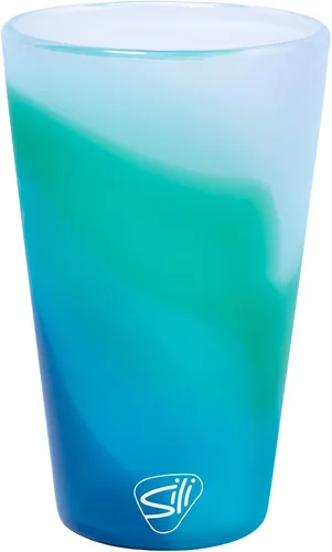 Vista 24 de Silipint Vaso de pinta de silicona de 16 oz – Vaso de silicona reutilizable irrompible sin BPA – Flexible apto para lavavajillas, microondas