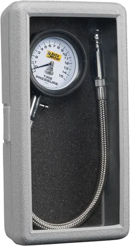 Vista 2 de Auto Meter (2159) Medidor de presión de neumáticos analógico de 0-15 PSI