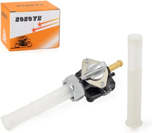 Vista 4 de Válvula de combustible Petcock de 22mm de salida recta para Sportster 883 XL883 XLH883 Sportster 1200 XL1200 XLH1200 1995-2006 Sistema de vacío