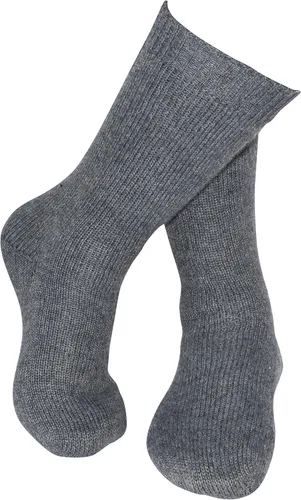 Vista 3 de Gamboa Calcetines de alpaca para hombre, calcetines unisex cálidos de lana para invierno