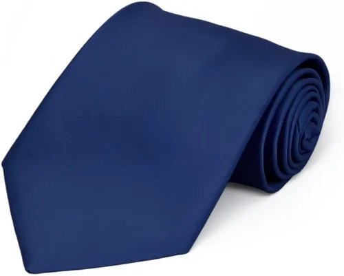 Vista 43 de tiemart Corbata de color sólido prémium Negro