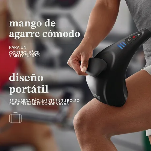 Vista 5 de HoMedics Masajeador de doble nodo Twin Percussion Pro con calor