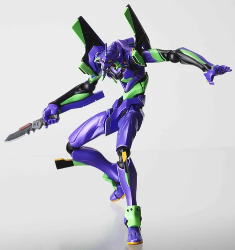 Vista 2 de Kaiyodo Revoltech: 067 Neon Genesis Evangelion Eva Test Type-01 Nueva Película Edición Ver. 2.0 Figura de PVC