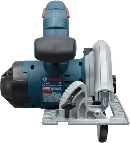 Vista 5 de BOSCH CCS180B 18V 6-1/2 In. Sierra Circular con Hoja Izquierda (Solo Herramienta)