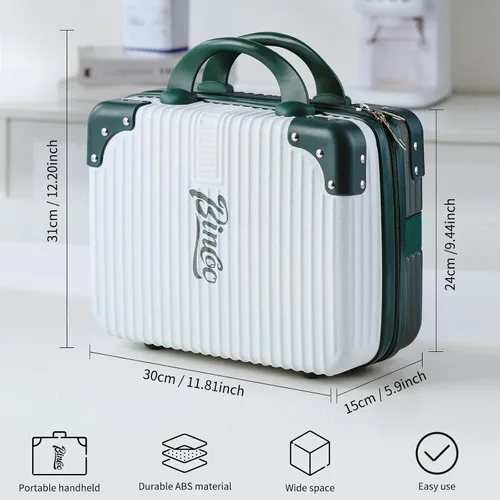 Vista 4 de Bincoo Estuche de viaje para cafetera de café barista, estuche de viaje impermeable, caja de almacenamiento para cafetera con cómodo cinturón