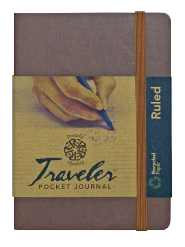 Vista 11 de Cuaderno de bocetos Travelers Dot Grid Pentalic Art, libre de ácidos