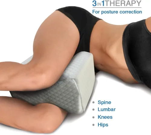 Vista 4 de VViViD Almohada de espuma viscoelástica pura para aliviar el dolor de la rodilla