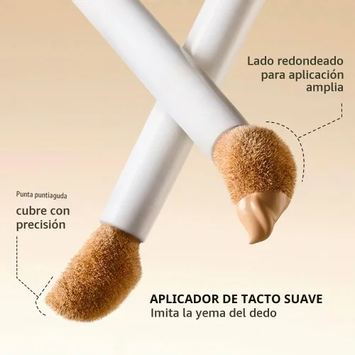 Vista 3 de Estée Lauder Futurist Soft Touch Brightening Skincealer Concealer with Vitamin C, 0.2 Fl Oz .5C - Ultra ligero con matices fríos