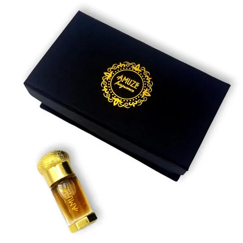 Vista 6 de Golden Mukhalat, 0.2 fl oz Aceite de perfume premium Aceite Attar Sin alcohol Vegano y libre de crueldad