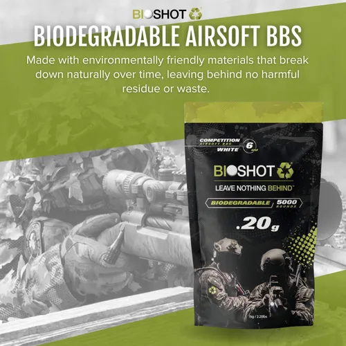 Vista 2 de Biodegradable Airsoft BBS - 0.01 oz 5000 rondas Super Slick Polish - Grado de competencia sin costuras para todas las pistolas y accesorios de 0.236