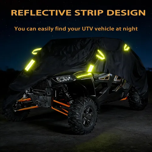 Vista 7 de Cubierta UTV para CF Moto UFORCE U10 XL Pro 2025 2026, cubierta de almacenamiento UTV resistente para todo tipo de clima, protección contra