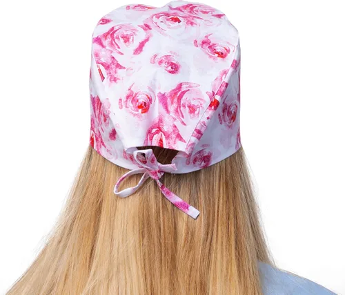 Vista 9 de Print Scrub Caps - Sombrero perfecto para enfermeras, médicos y EMTs..
