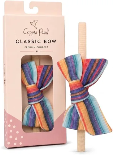 Vista 41 de Copper Pearl Classic Baby Bow Headbands - Limited Collection