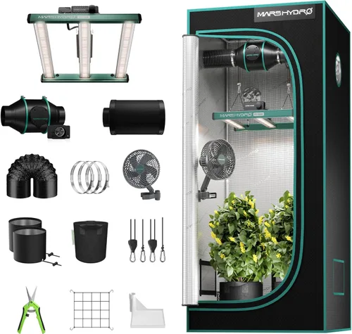 Vista 12 de MARS HYDRO Kit de tienda de cultivo inteligente 3x3 con TS1000