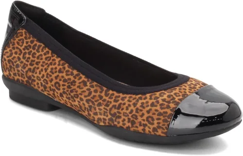 Vista 4 de Clarks Zapatos planos tipo ballet Sara Orchid para mujer