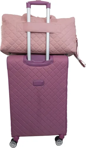 Vista 39 de Joan & David - Bolsas de viaje acolchadas de 22 pulgadas para mujer, bolsa de viaje ligera para mujer, bolsa de hospital de alta densidad, bolsas
