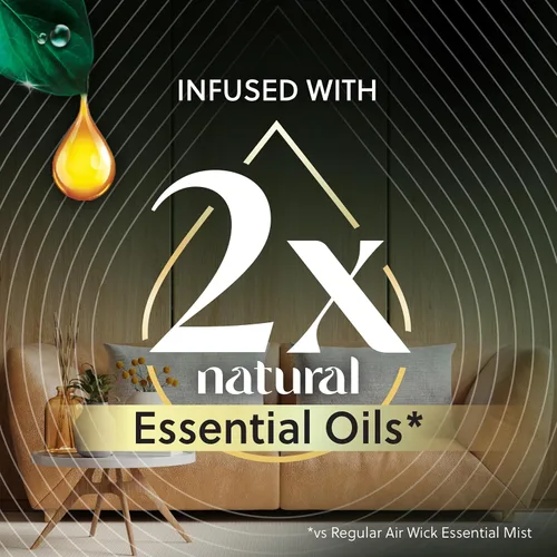 Vista 6 de AIR WICK Essential Mist - Kit de inicio vibrante salvia blanca y caoba 3/1 ct.
