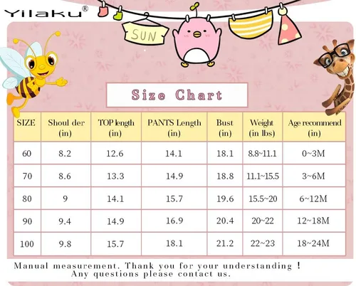 Vista 7 de Yilaku Baby Girl Clothes Baby Layette Set Newborn Baby Girl Gift Newborn Outfits for 3-24 Months