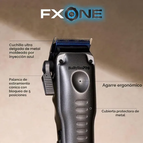 Vista 4 de BaBylissPRO FXONE LO-PROFX - Cortapelos inalámbricos profesionales para hombres con batería intercambiable