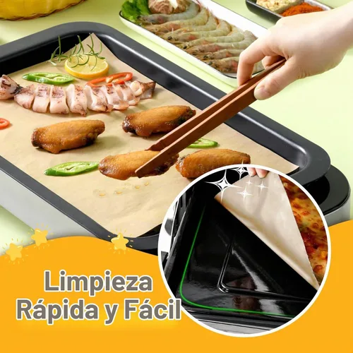 Vista 3 de Forros para freidora de aire Midea Flexify French Door Toaster Oven Combo 100pcs