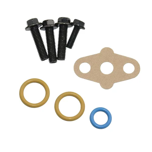 Vista 4 de Kit de hardware de instalación de turbo de reemplazo para Ford 6.0L 3C3Z-9T514-AG de 2003-2007