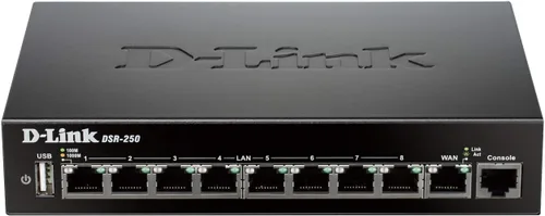 Vista 5 de D-Link Sistemas Servicios Router 4 Puertos GIGABIT