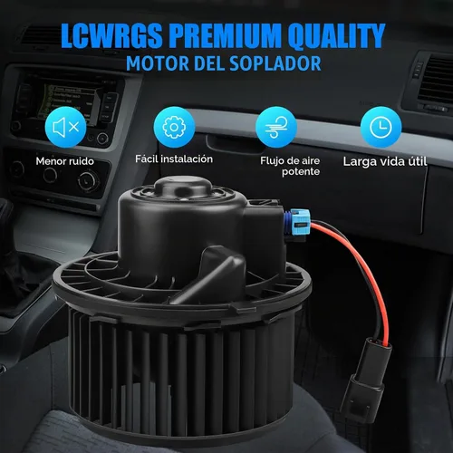 Vista 2 de Motor de ventilador de aire acondicionado y calefacción con ventilador para 2007 2008 2009 2010 2011 2012 2013 2014 Chevy Silverado Suburban