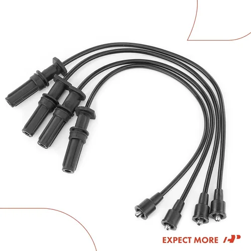 Vista 8 de A-Premium Juego de 4 cables de bujía de encendido compatibles con Subaru Impreza 1993 1994 1995 1996 1.8L 2.2L SOHC