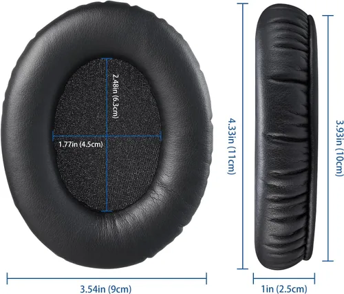 Vista 4 de AHG Accessory House Global Cojín de repuesto premium Cloud de 3 almohadillas compatible con auriculares Kingston HyperX Cloud 3 Alpha Cloud 2