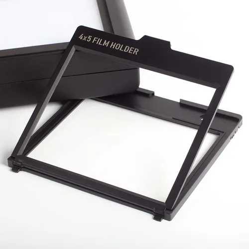 Vista 2 de Clip de película separado 4x5 solo clip de película sin base/ninguna caja de luz Flip-Flop
