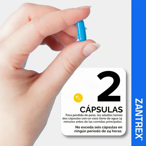 Vista 7 de Zantrex Blue Energy & Thermogenesis Boost Energy Suplemento de pérdida de peso para control del apetito, aumento de la quema de calorías y apoya