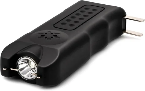 Vista 6 de POLICE Pistola paralizante para defensa personal 628 - Mini recargable de alto voltaje con linterna LED y alarma de sirena - Compacta y resistente