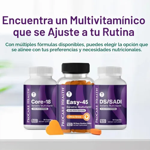 Vista 9 de Once Daily Bariatric Multivitamin Cápsula 45 mg de hierro 30