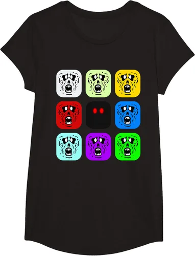 Vista 3 de Camiseta Zombie Rush Zombies Negro