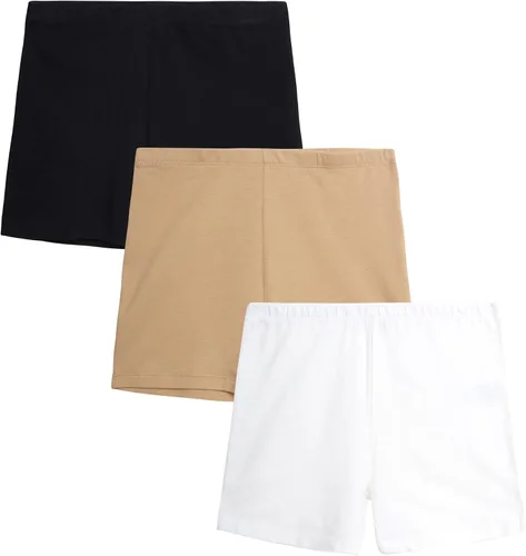 Vista 2 de French Toast Pantalones cortos de ciclismo para niñas debajo del vestido, pantalones cortos de baile y volante