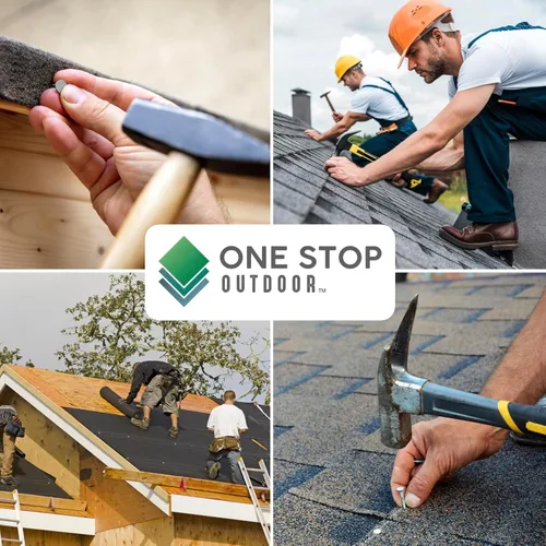 Vista 5 de Paquete de 200 clavos galvanizados para techos de 1 pulgada, de grado profesional, se utilizan para sujetar fieltro de techo, individuales