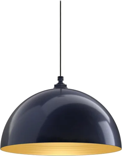 Vista 121 de Steel Lighting Co. Melrose - Lámpara colgante Montada en el techo Cúpula redonda de 18 pulgadas Estilo moderno contemporáneo de granja
