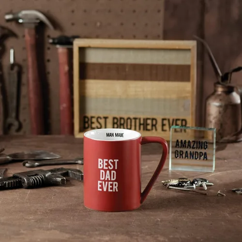 Vista 7 de Pavilion Gift Company Best Dad - Taza de cerámica, 18 onzas, multicolor