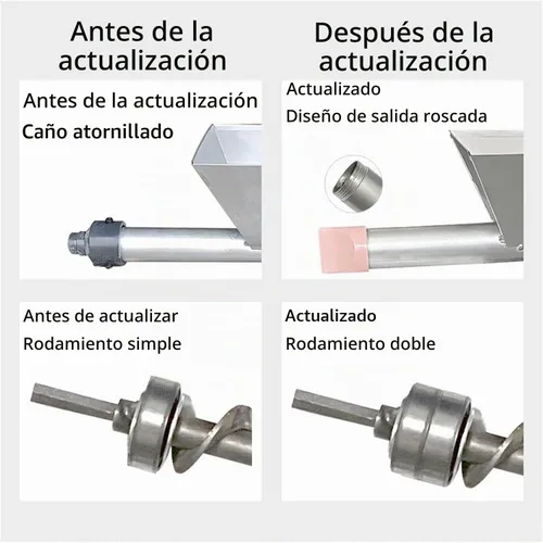Vista 6 de Pistola de Lechada de Mortero con Barrena de Gran Tamaño para Calafateo con 9 Boquillas (Sin Taladro Eléctrico)