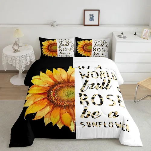 Vista 29 de Castle Fairy - Juego de funda de edredón con bandera estadounidense tamaño King, ropa de cama para niñas y adolescentes, funda de edredón con Multi