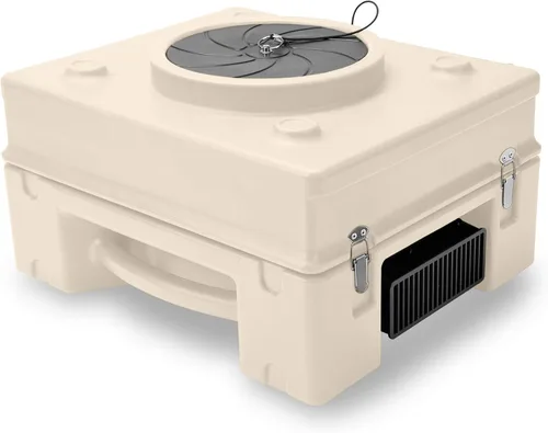 Vista 4 de B-Air AP-450 Max - Purificador de aire de grado profesional para uso doméstico, 450 CADR, equipo de daños por agua, cáscara de huevo blanca