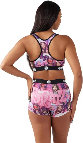 Vista 4 de PSD Pantalones cortos Bratz Boy para mujer, ropa interior de cobertura completa, cómodos calzones elásticos para mujer
