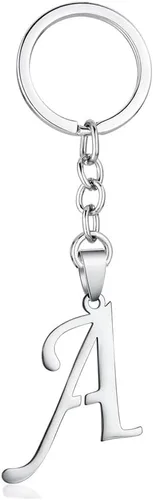 Vista 7 de Dijes Conectores de Acero Inoxidable con Letra Inicial Colgantes del Alfabeto Manualidades DIY para Hacer Joyas Collares Pulseras Llavero