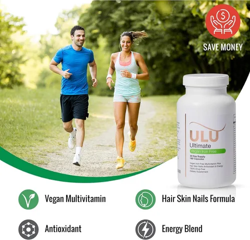 Vista 8 de Multivitamínico definitivo: vegano, sin hierro, promueve un cabello, piel y uñas más fuertes y mejora los antioxidantes y la energía con un mejor