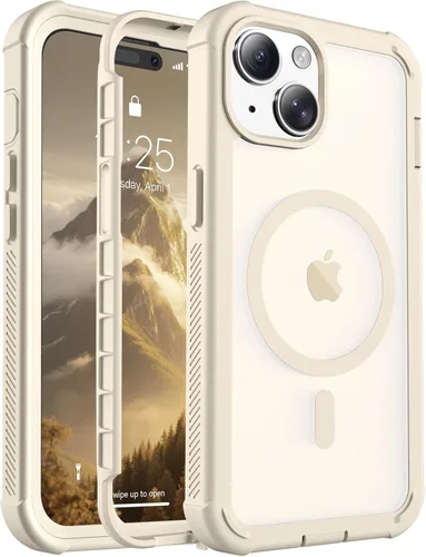 Vista 41 de jaroco - Funda magnética compatible con MagSafe para iPhone 11 de 6.1 pulgadas; protección de grado militar contra caídas, de doble capa