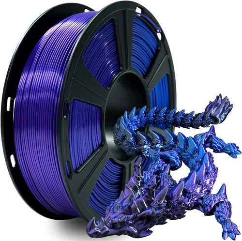 Vista 16 de GIANTARM Filamento PETG, precisión dimensional de 1.75 mm +/-0.02mm, carrete de 1 kg (2.2 libras), embalaje al vacío, para impresoras 3D, verde