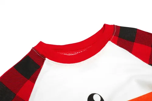 Vista 65 de Demifill Conjunto de pijamas de Halloween para niños y niñas, pijamas de Navidad, ropa de dormir para niños y niñas
