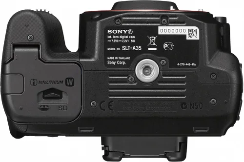 Vista 3 de Sony Alpha SLT-a35 - SLR digital de 16 MP con tecnología espejo translúcido