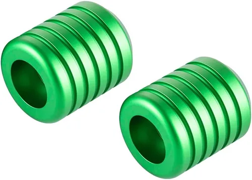 Vista 22 de Advanblack ProTek - Deslizadores de barra de choque Harley mecanizada de 1.25 pulgadas, rueda decorativa giratoria para protector de motor delantero